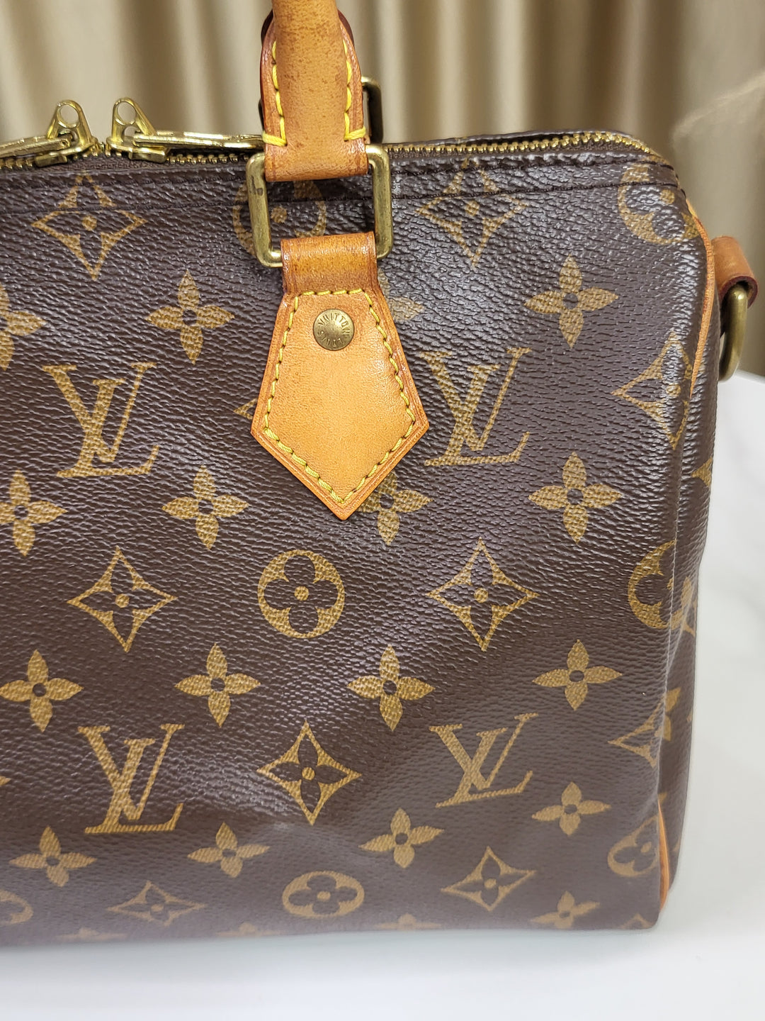 Louis Vuitton Monogram Speedy 25 Bandouliere