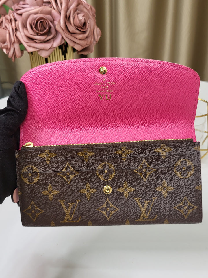 Louis Vuitton Monogram Bloom Flower Emilie Wallet