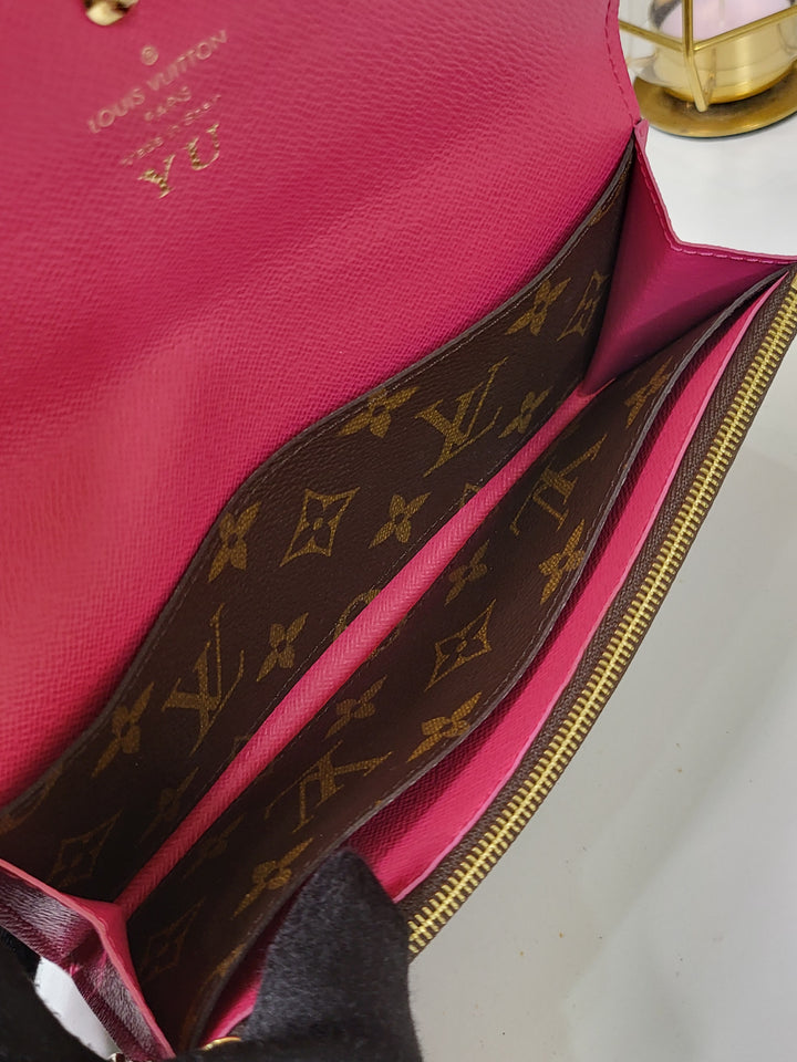 Louis Vuitton Monogram Bloom Flower Emilie Wallet