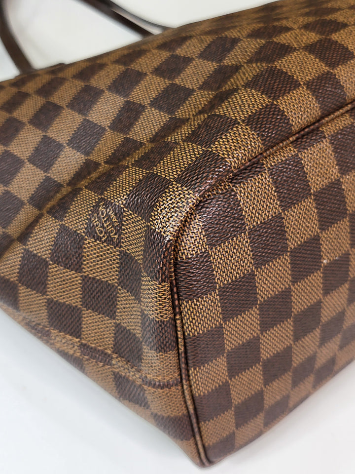 Louis Vuitton Damier Ebene Neverfull MM w/ Pouch