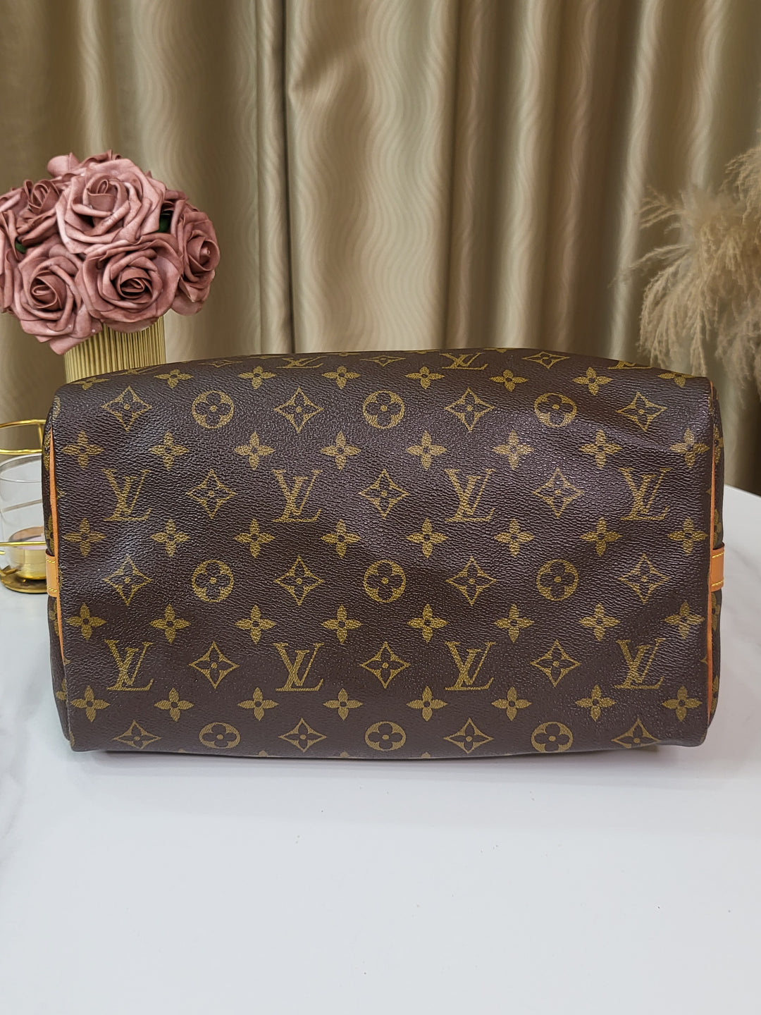 Louis Vuitton Monogram Speedy 30 Bandouliere