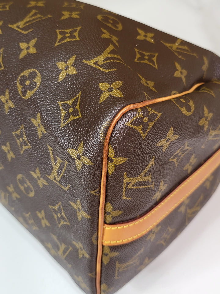 Louis Vuitton Monogram Speedy 30 Bandouliere