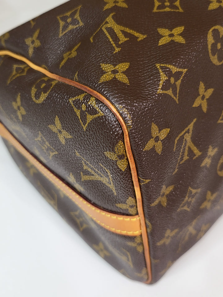 Louis Vuitton Monogram Speedy 30 Bandouliere