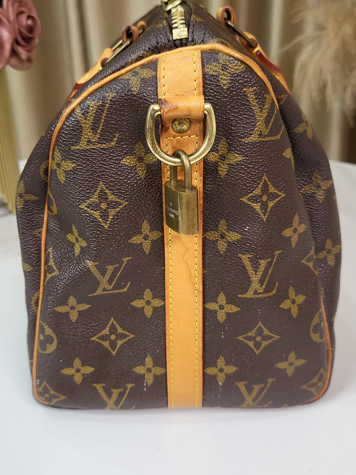 Louis Vuitton Monogram Speedy 30 Bandouliere