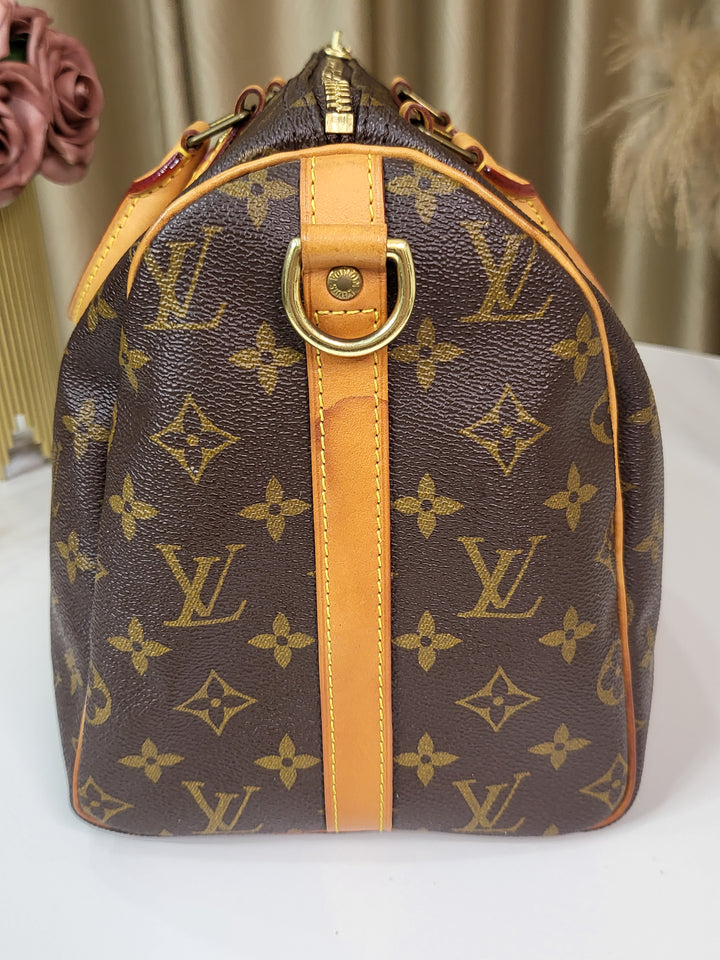 Louis Vuitton Monogram Speedy 30 Bandouliere