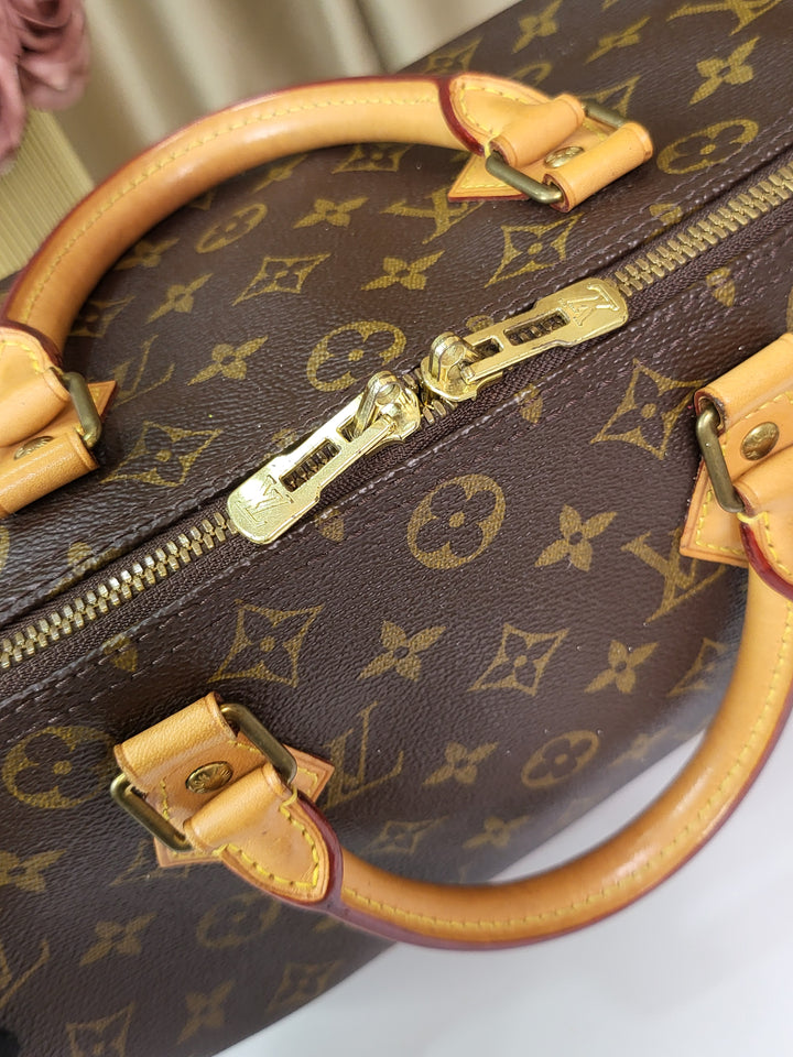 Louis Vuitton Monogram Speedy 30 Bandouliere