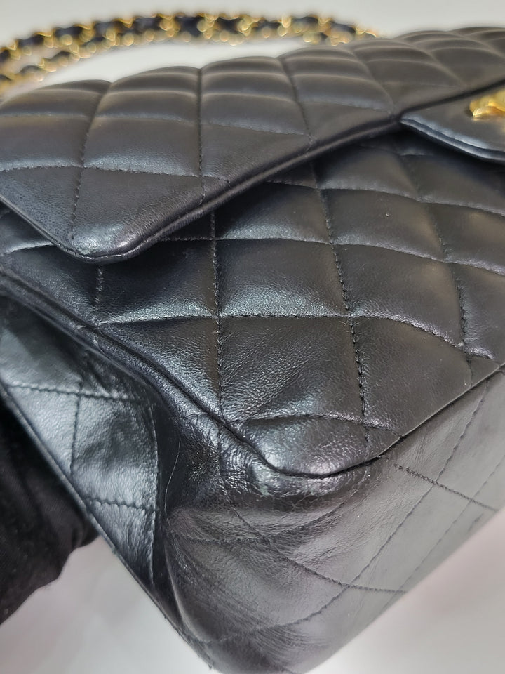 Chanel Lambskin Double Flap Medium