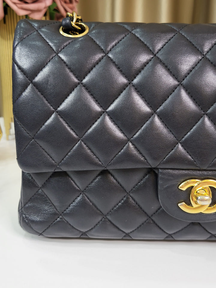 Chanel Lambskin Double Flap Medium