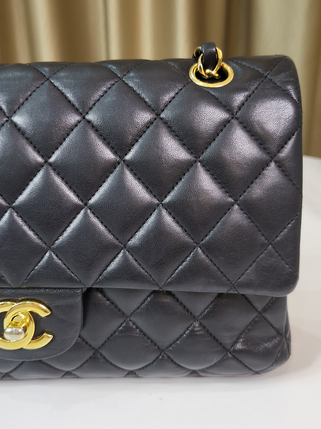 Chanel Lambskin Double Flap Medium