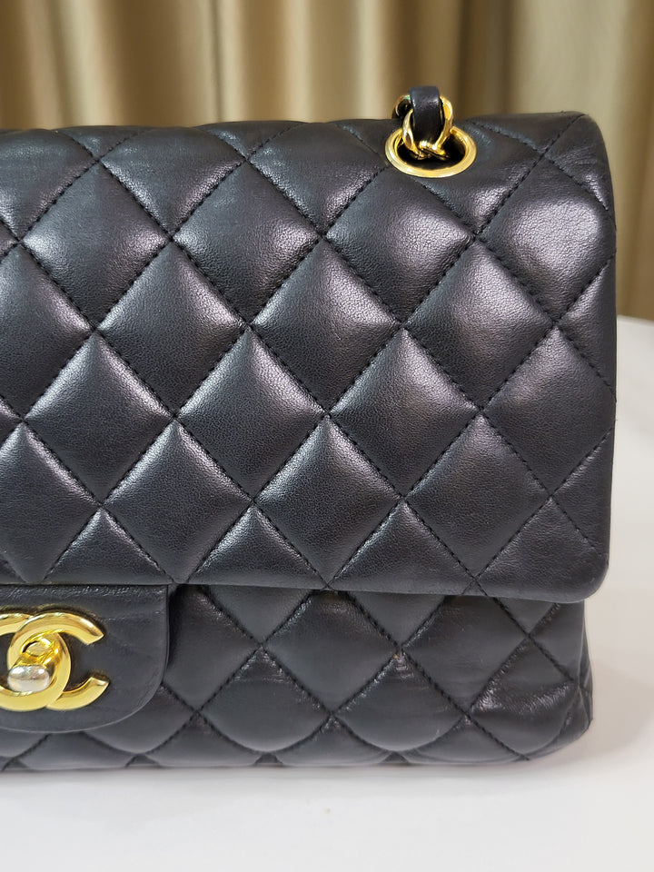 Chanel Lambskin Double Flap Medium