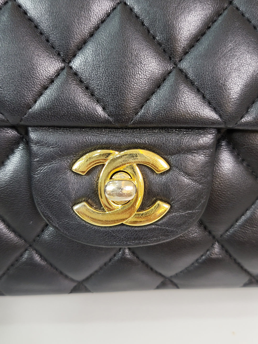 Chanel Lambskin Double Flap Medium