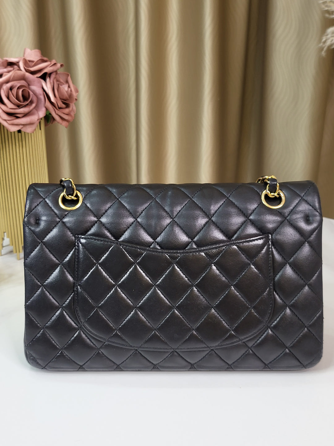 Chanel Lambskin Double Flap Medium