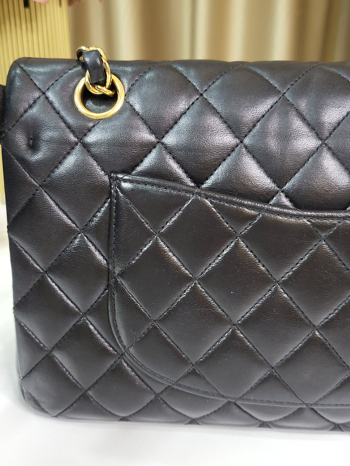 Chanel Lambskin Double Flap Medium