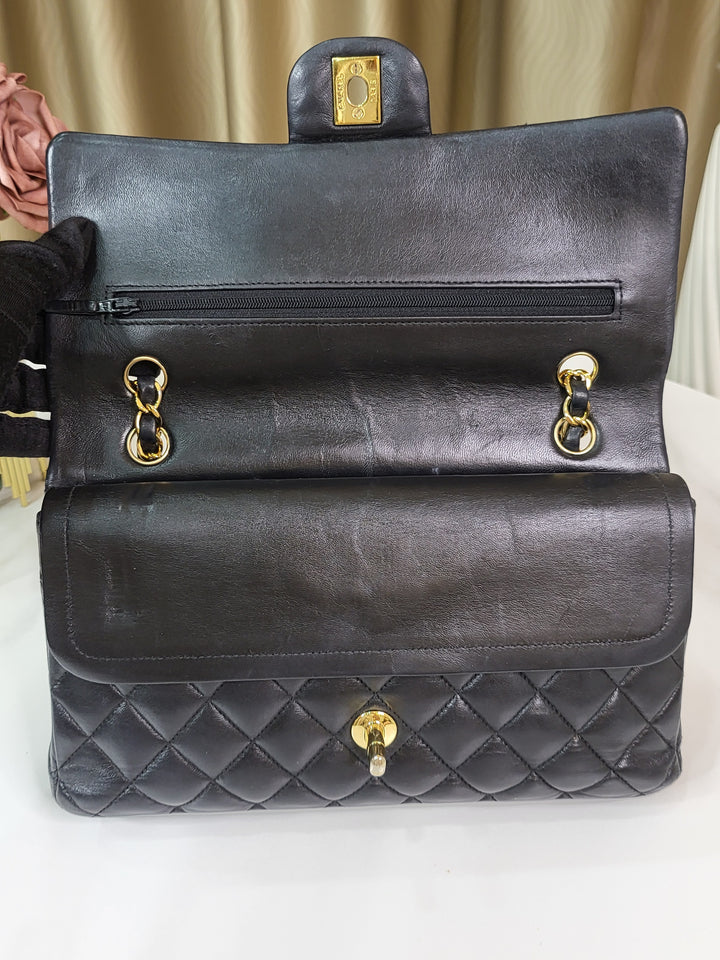 Chanel Lambskin Double Flap Medium