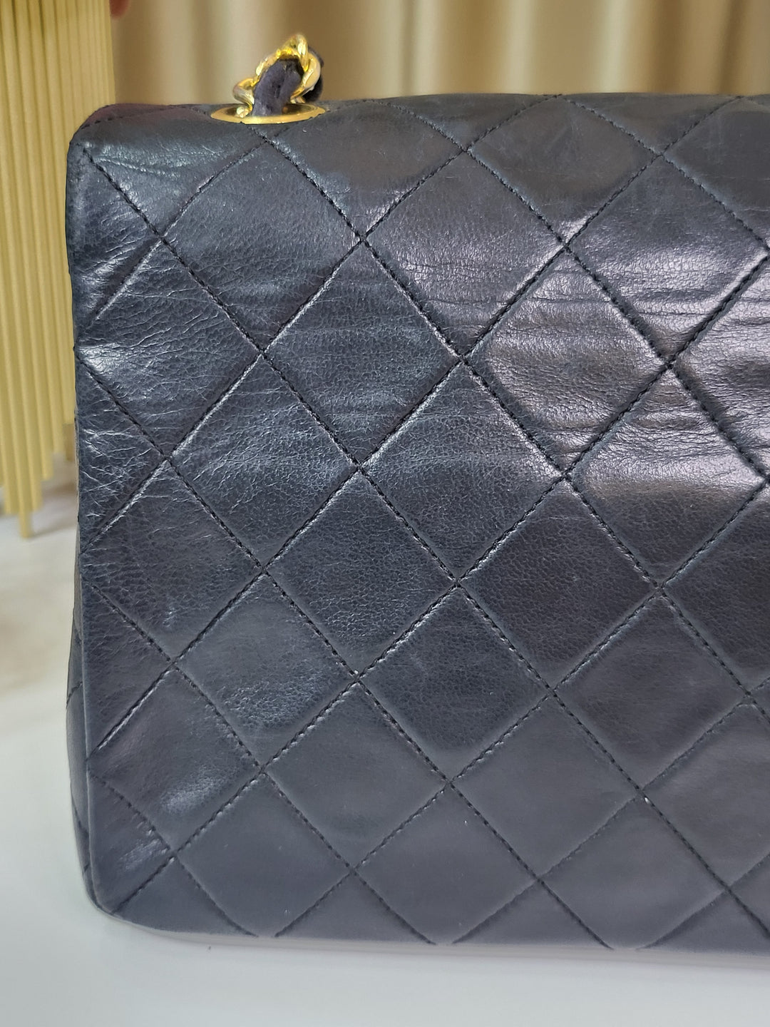 Chanel Lambskin Vintage Square Flap Small