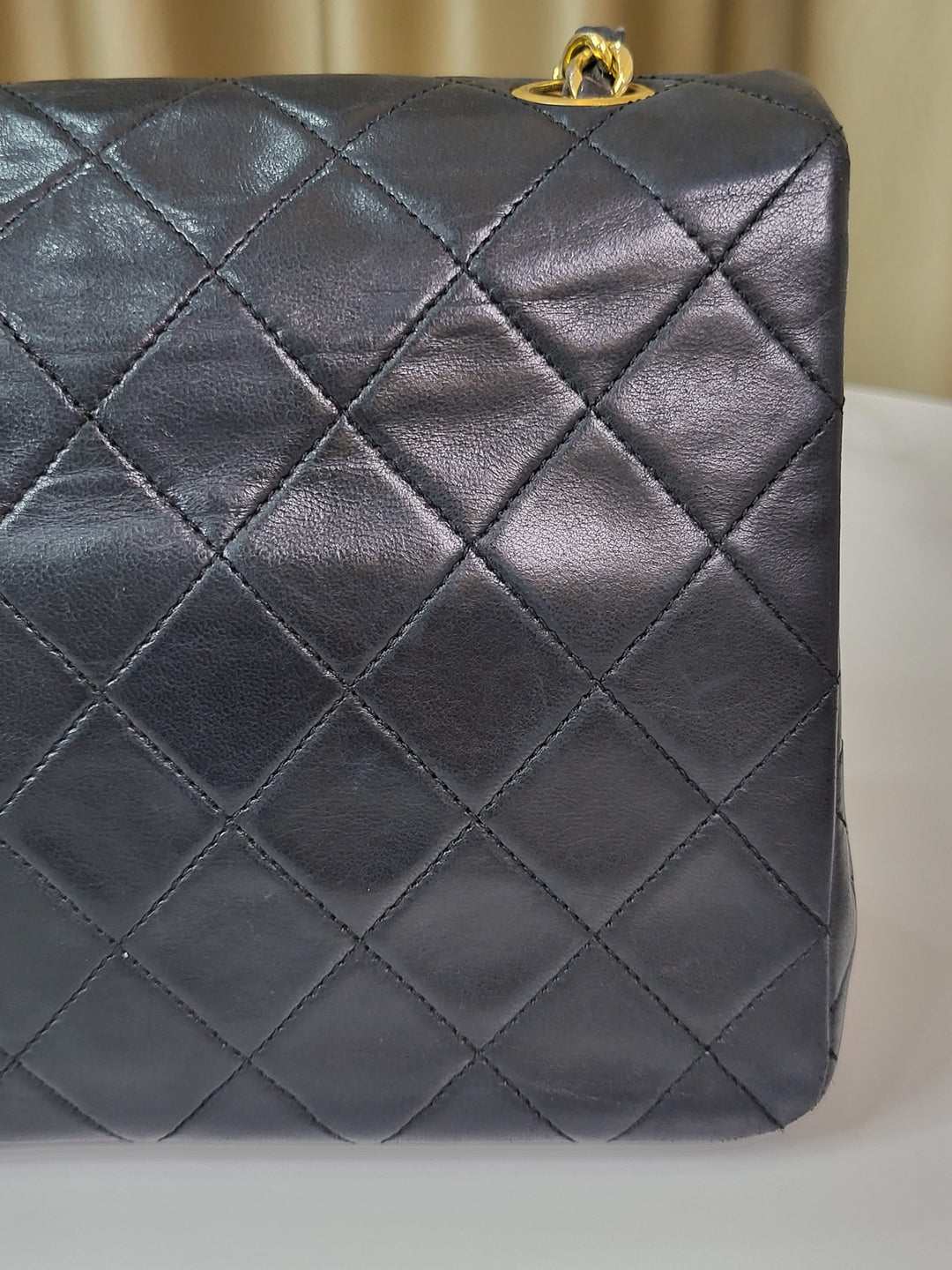 Chanel Lambskin Vintage Square Flap Small