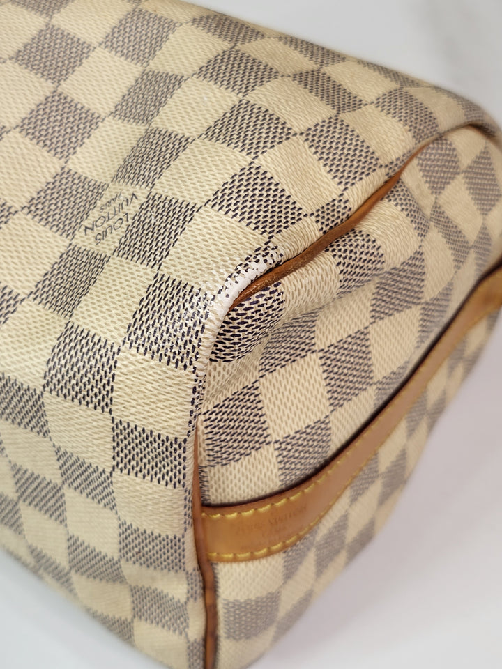 Louis Vuitton Damier Azur Speedy 25 Bandouliere