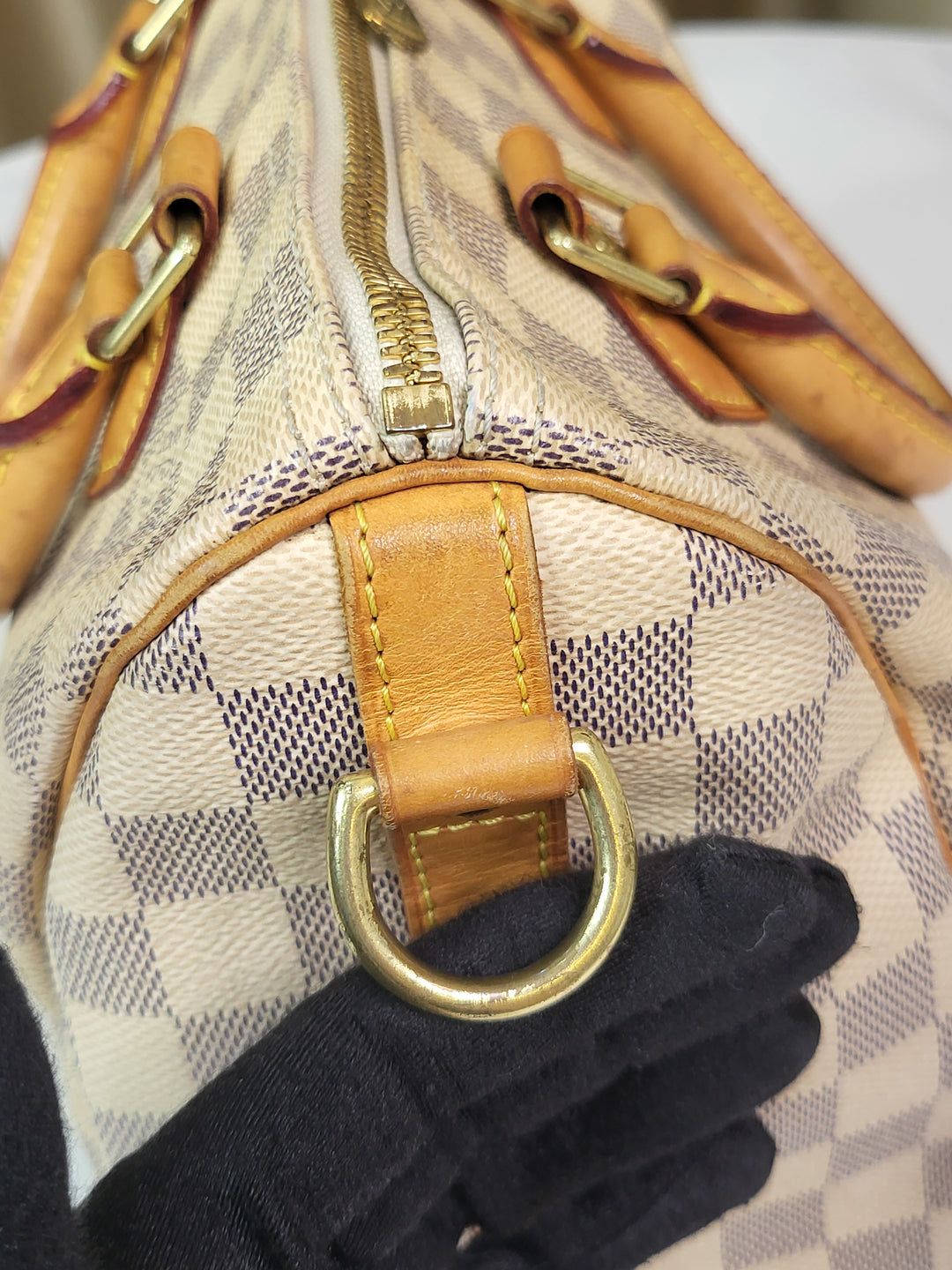 Louis Vuitton Damier Azur Speedy 25 Bandouliere