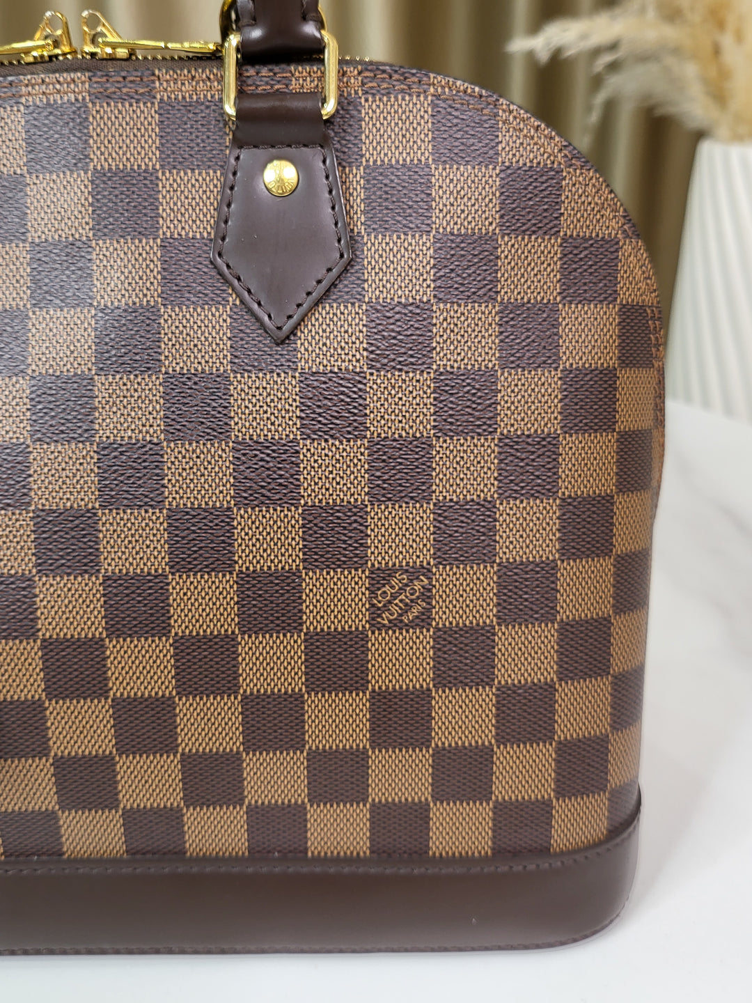 Louis Vuitton Damier Ebene Alma PM