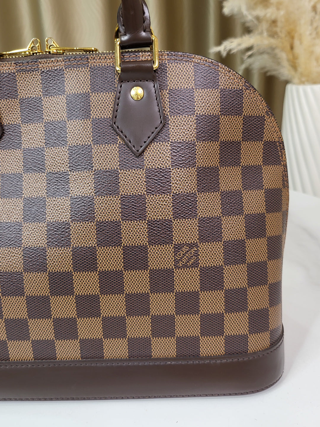 Louis Vuitton Damier Ebene Alma PM