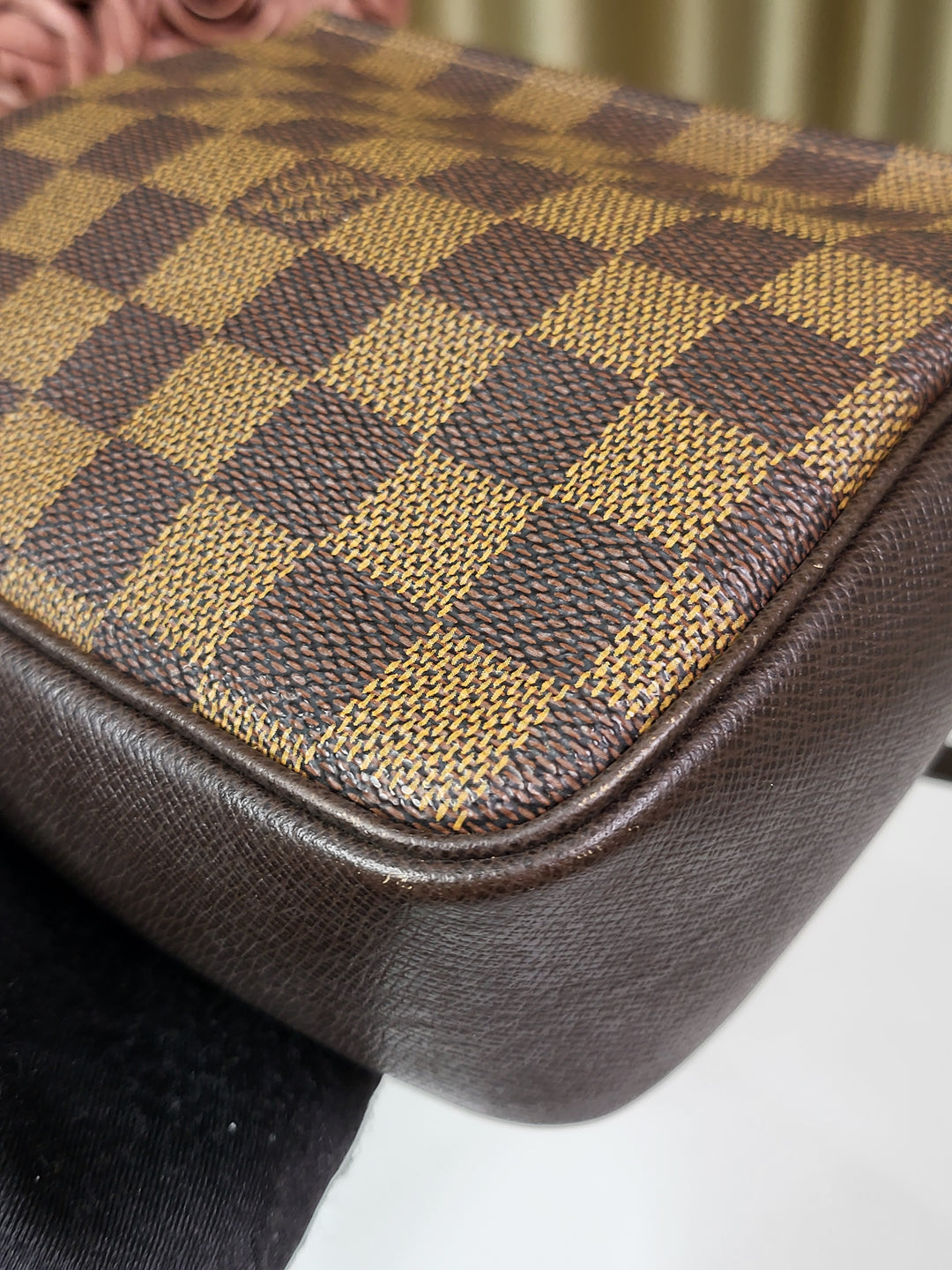 Louis Vuitton Damier Ebene Trousse Pouch