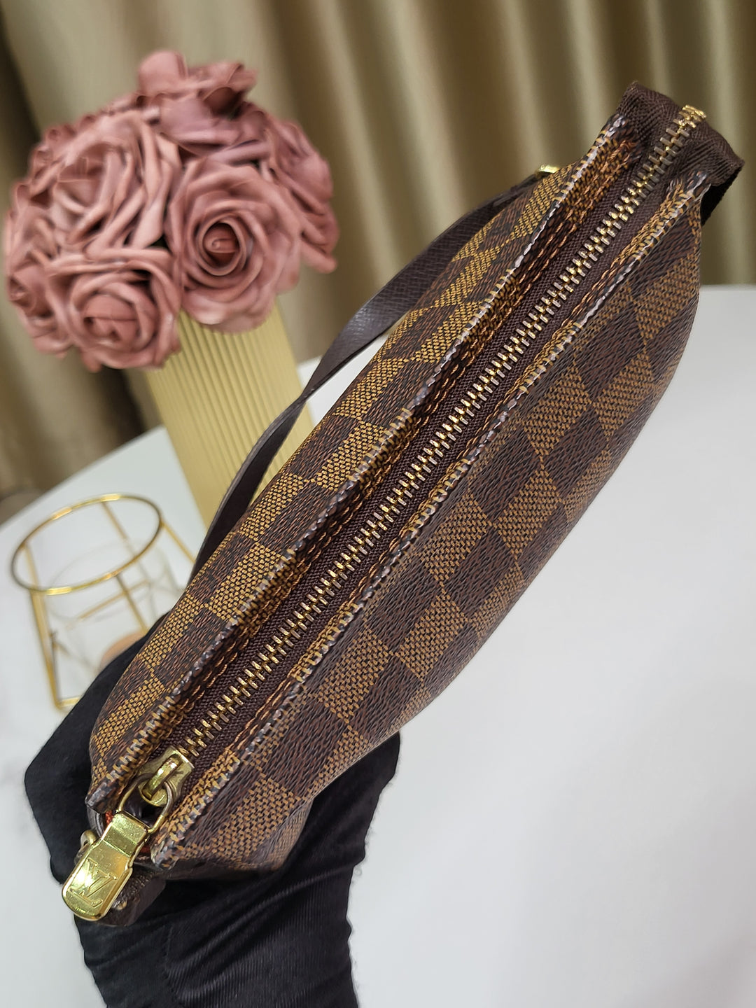 Louis Vuitton Damier Ebene Trousse Pouch