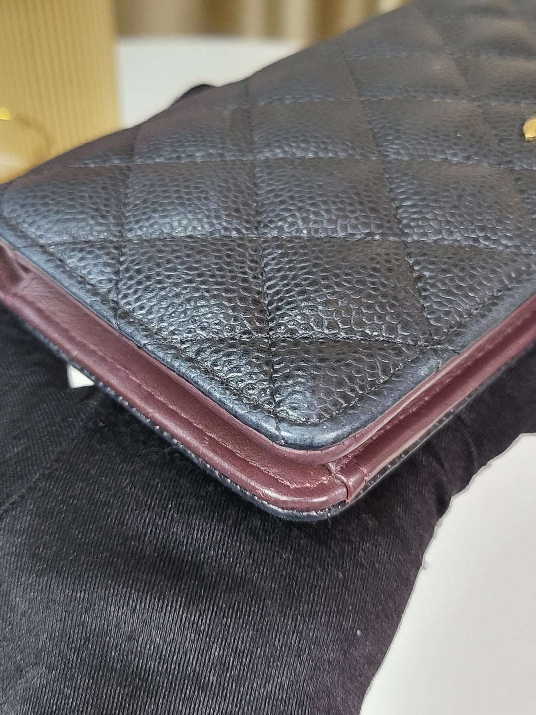 Chanel Caviar Long Wallet