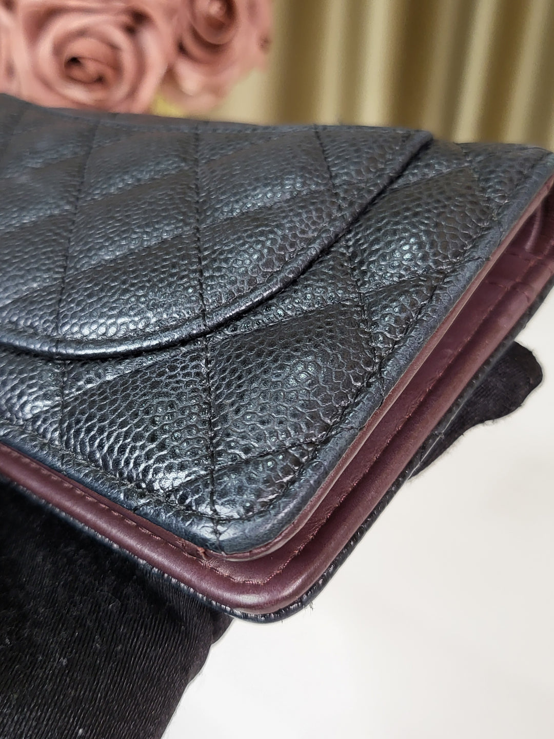 Chanel Caviar Long Wallet