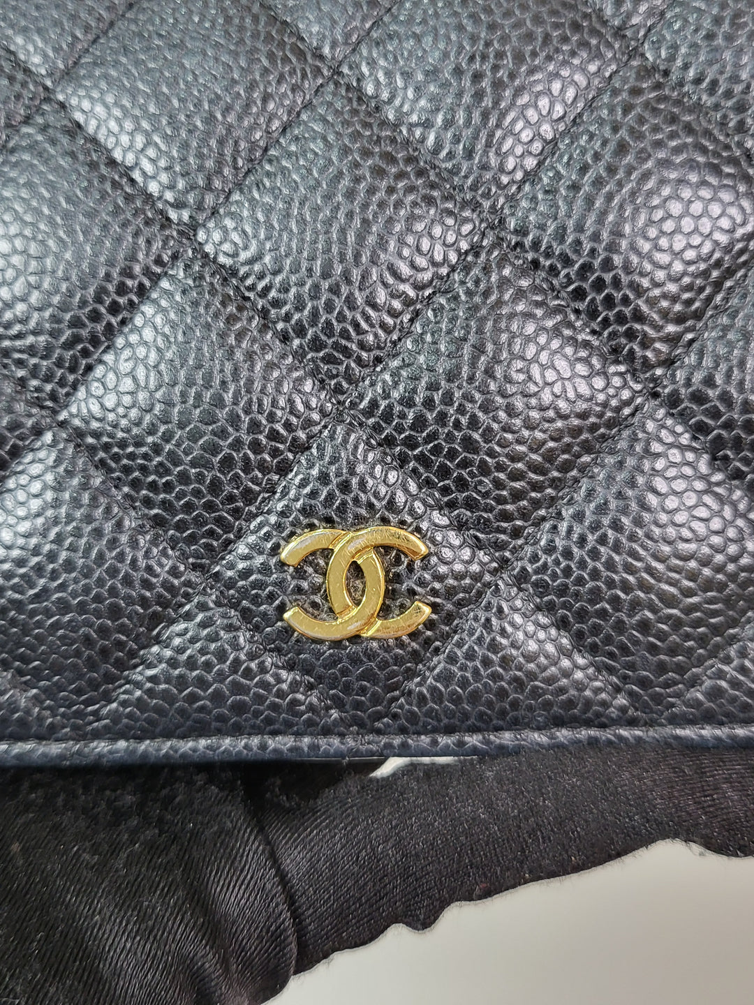 Chanel Caviar Long Wallet