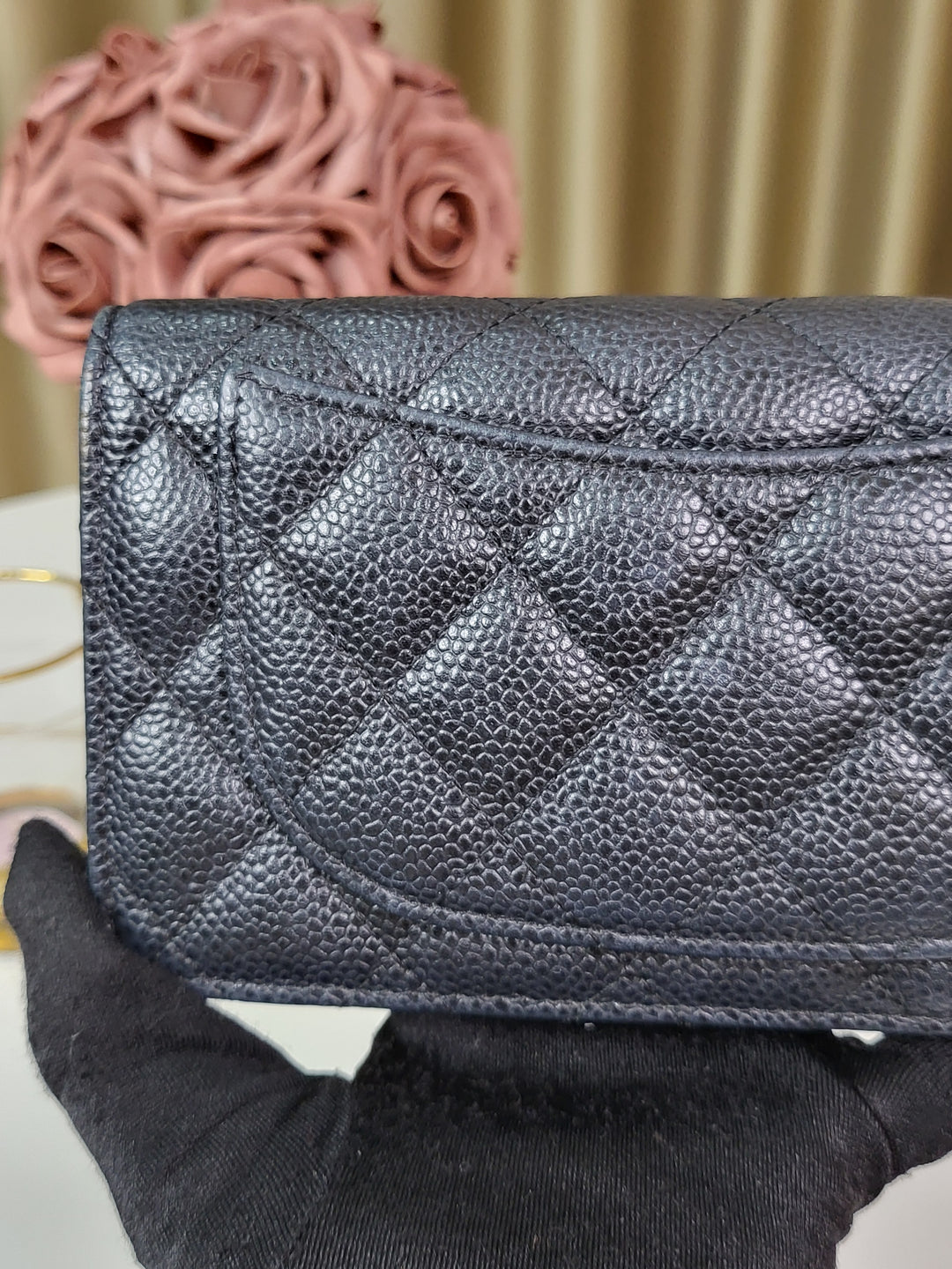 Chanel Caviar Long Wallet