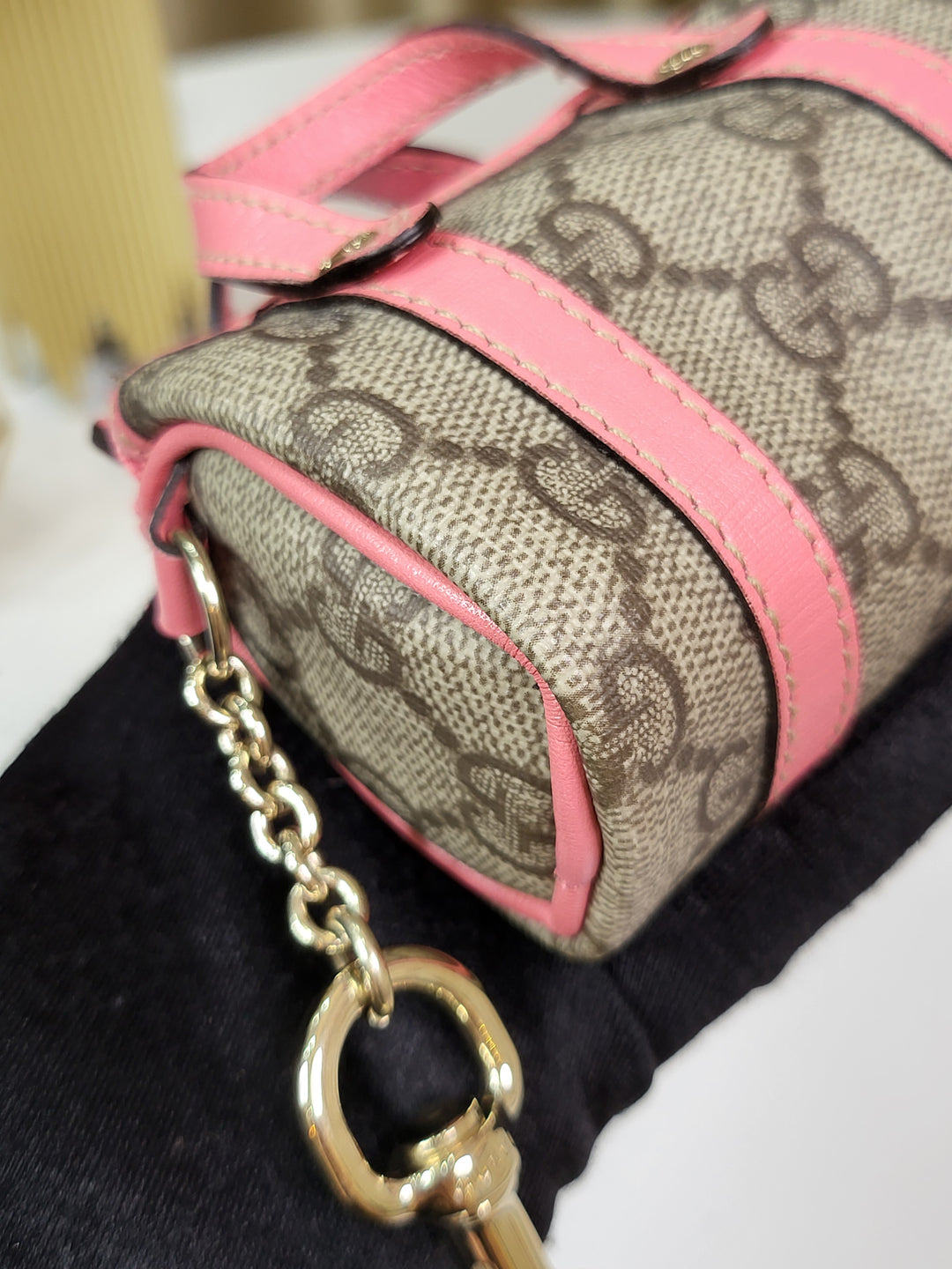 Gucci Boston Coin Purse / Key Charm