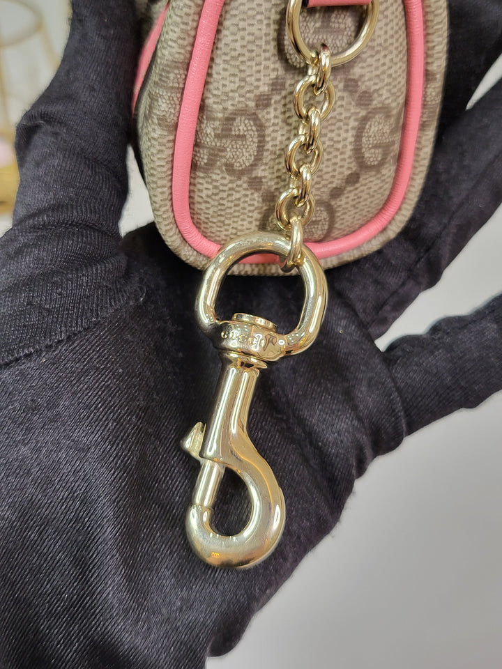 Gucci Boston Coin Purse / Key Charm