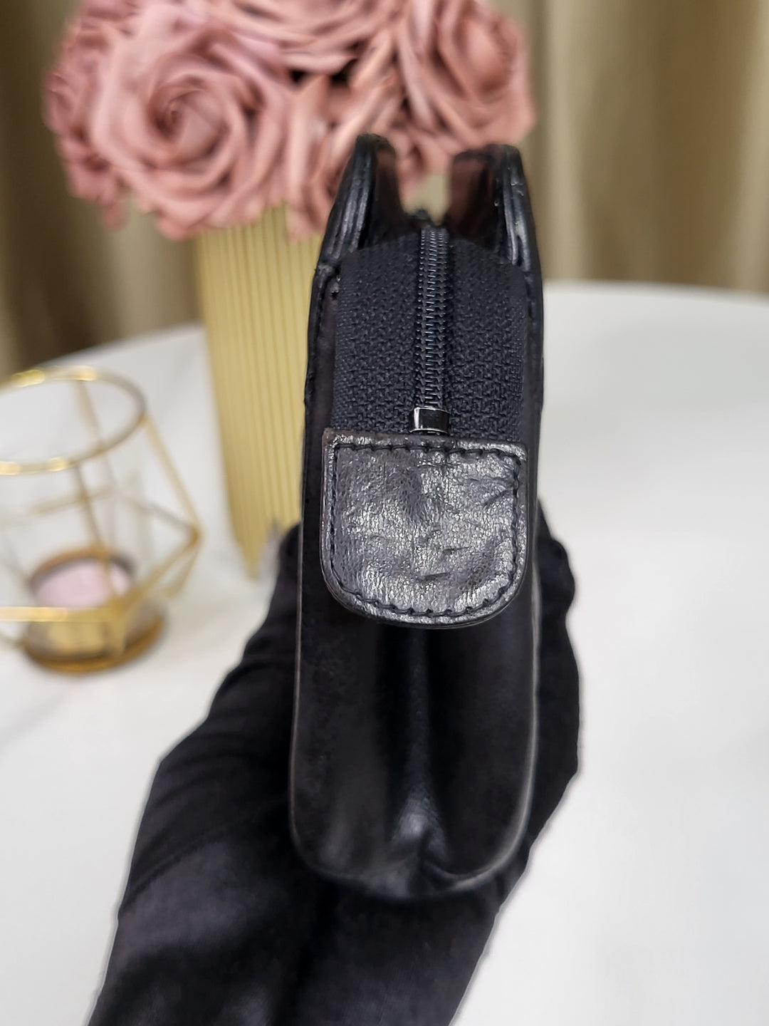 Chanel Lambskin Vintage Cosmetic Pouch
