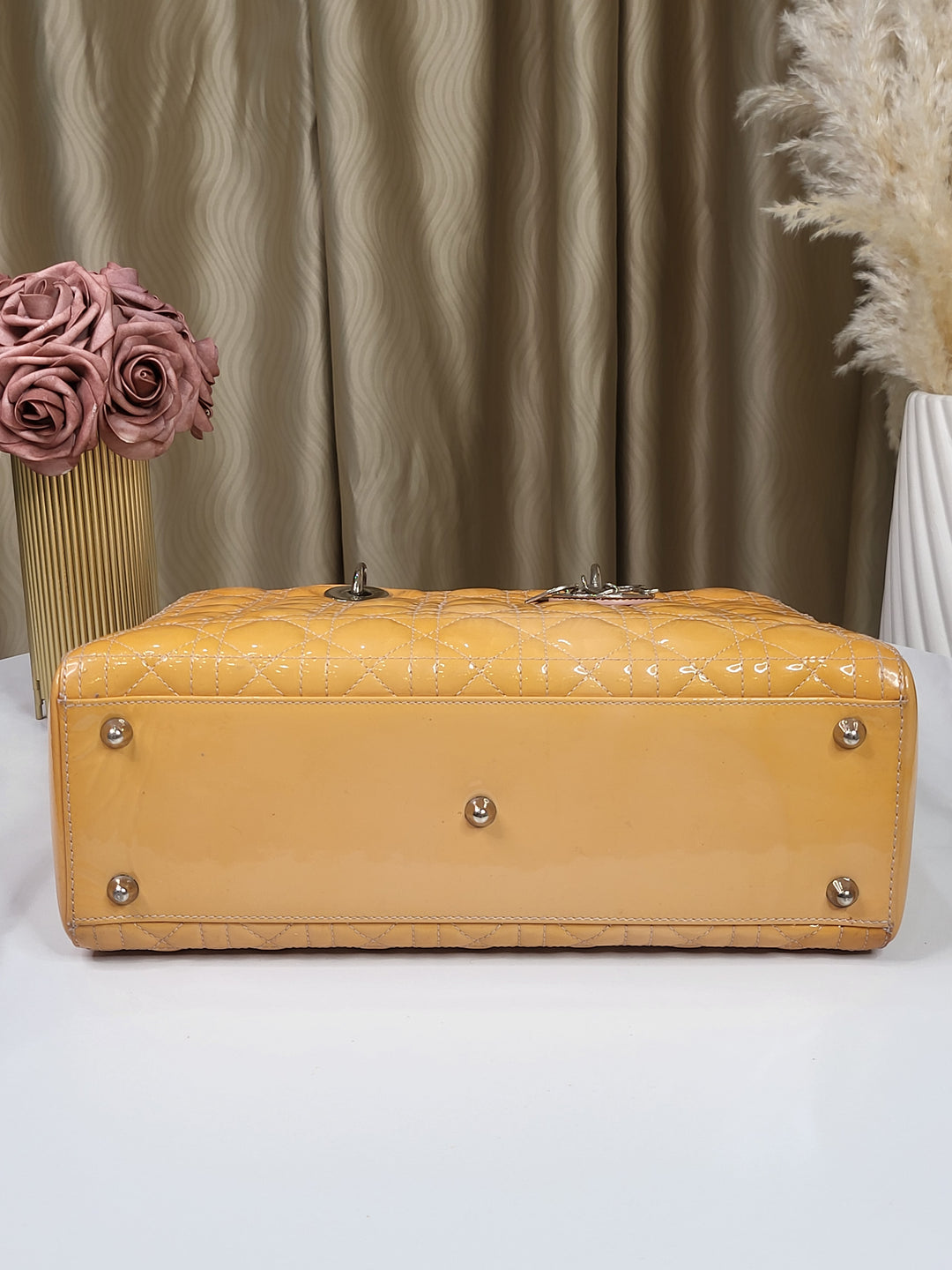 Christian Dior Patent Lady Dior Large