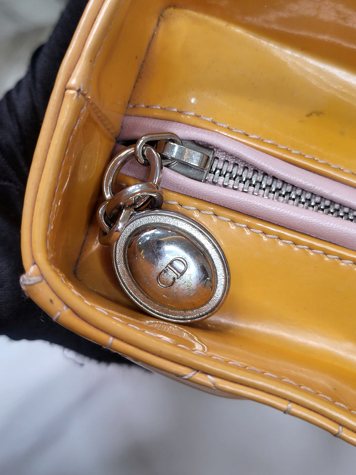 Christian Dior Patent Lady Dior Large