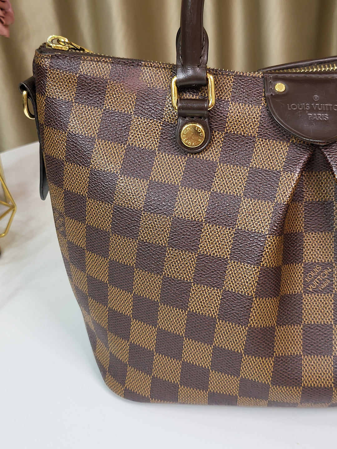Louis Vuitton Damier Ebene Sienna PM
