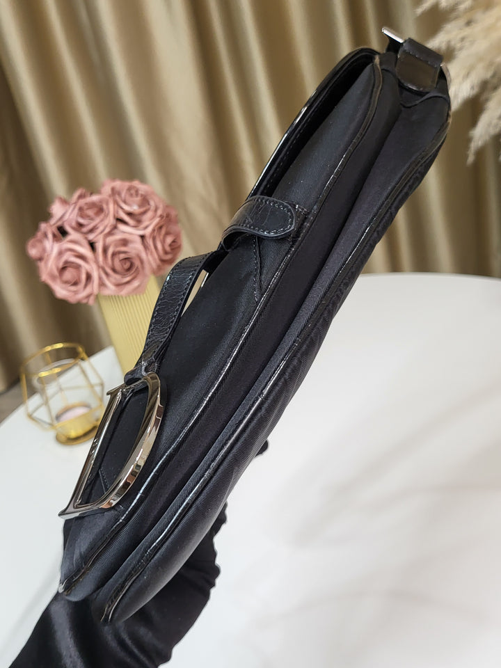 Christian Dior Nylon Saddle Bag