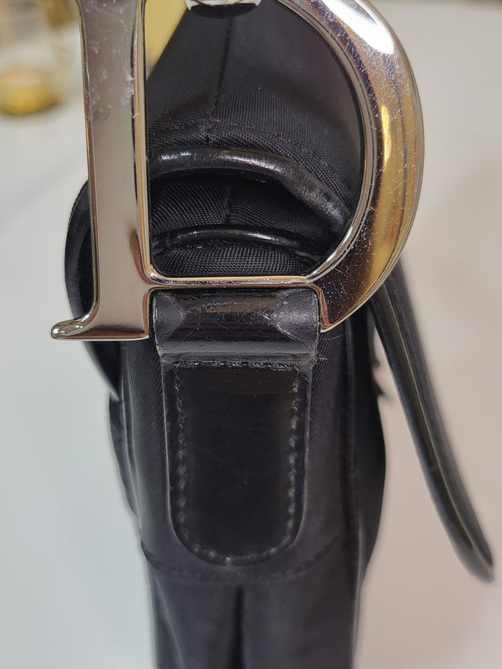 Christian Dior Nylon Saddle Bag