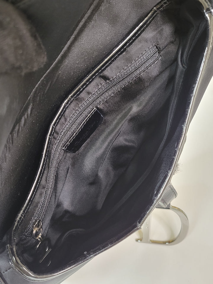 Christian Dior Nylon Saddle Bag