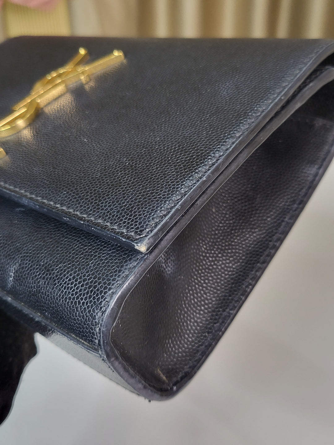 Saint Laurent Grained Kate Small Bag