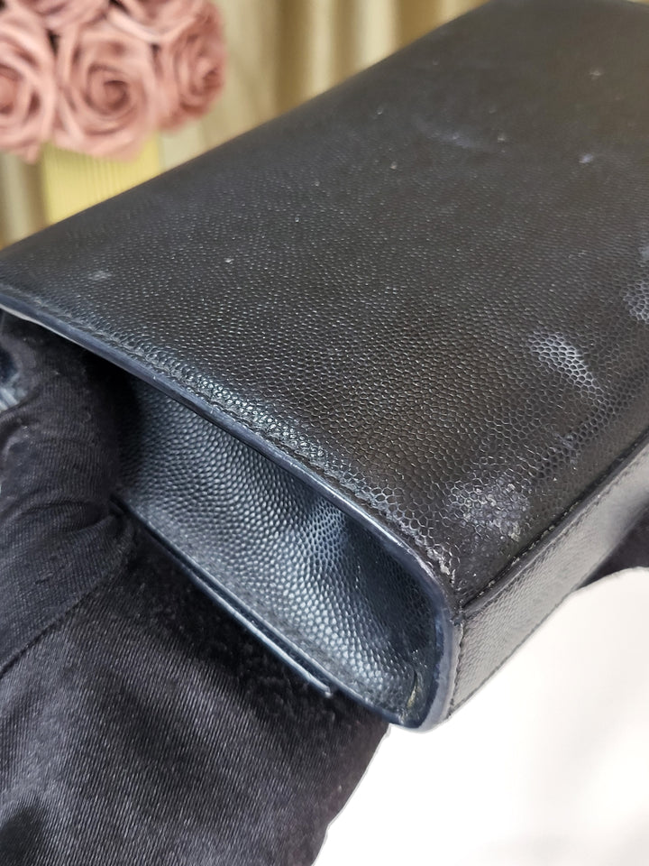 Saint Laurent Grained Kate Small Bag
