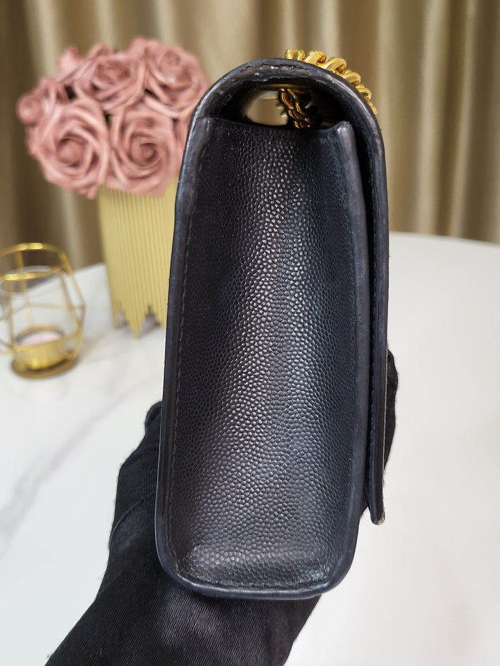 Saint Laurent Grained Kate Small Bag