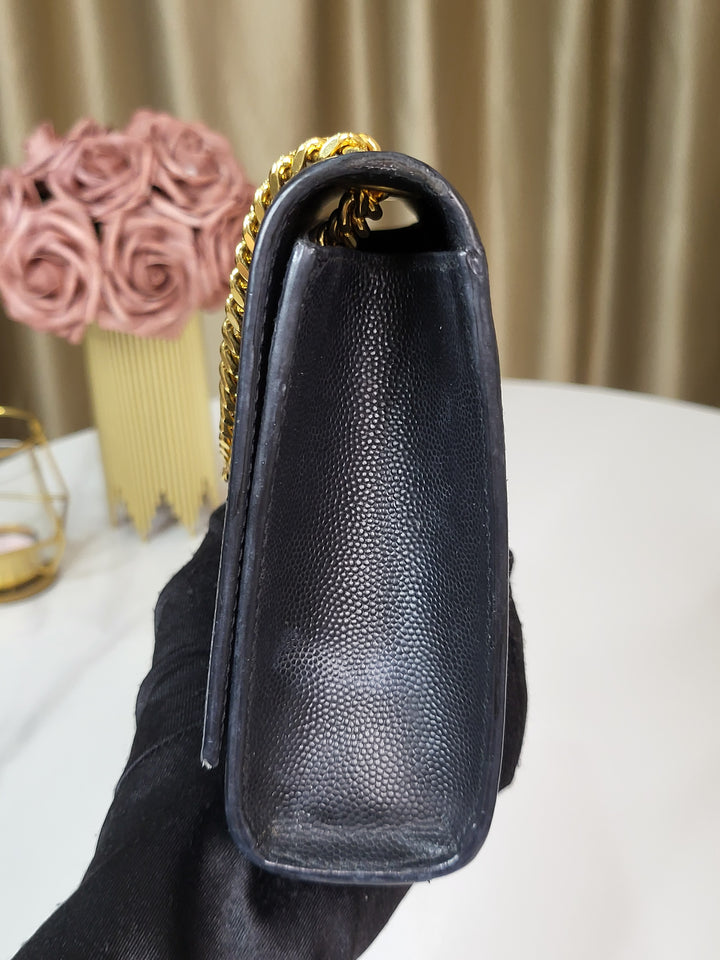 Saint Laurent Grained Kate Small Bag