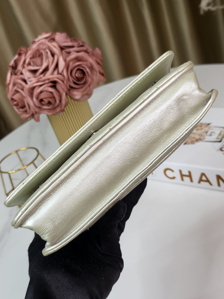 Chanel Lambskin Wallet On Chain