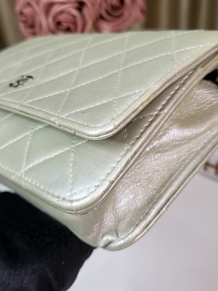 Chanel Lambskin Wallet On Chain