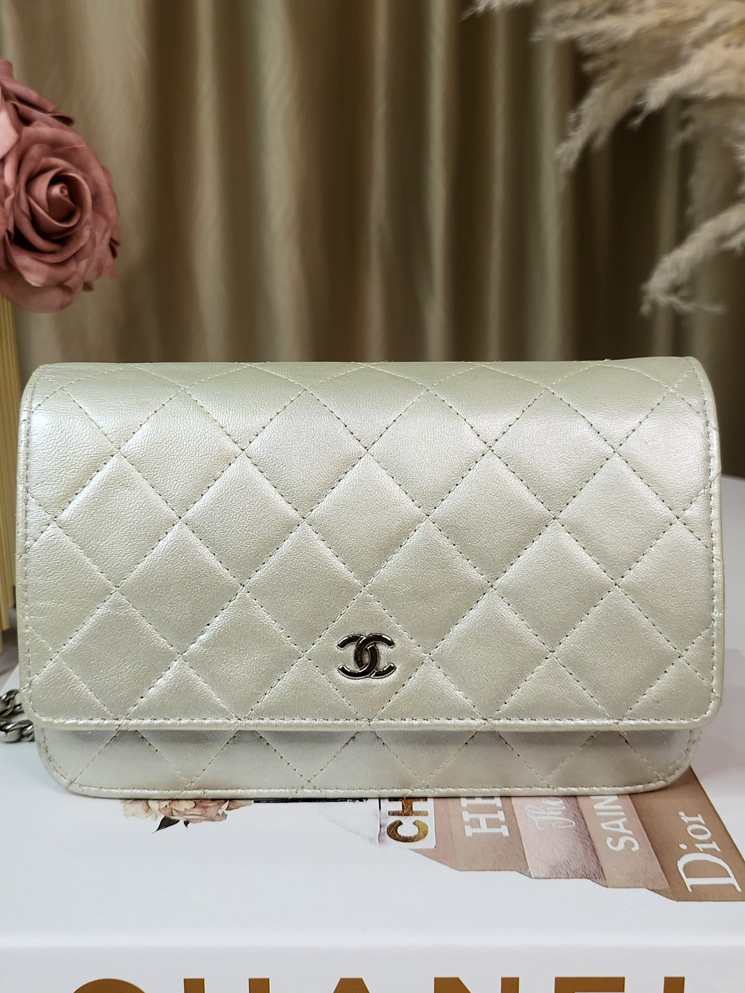 Chanel Lambskin Wallet On Chain