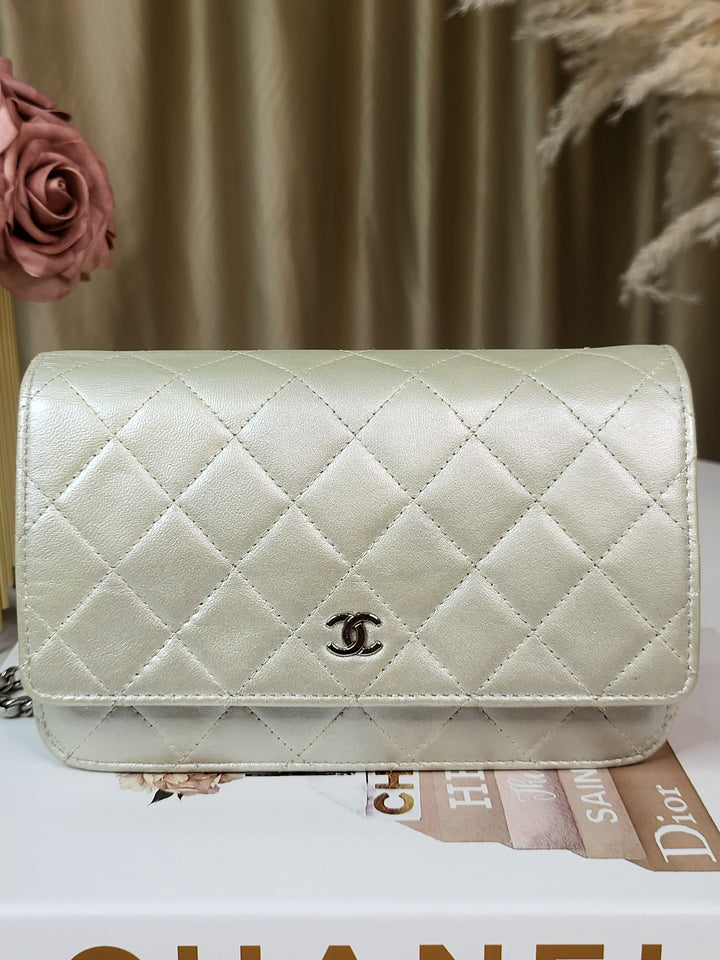 Chanel Lambskin Wallet On Chain
