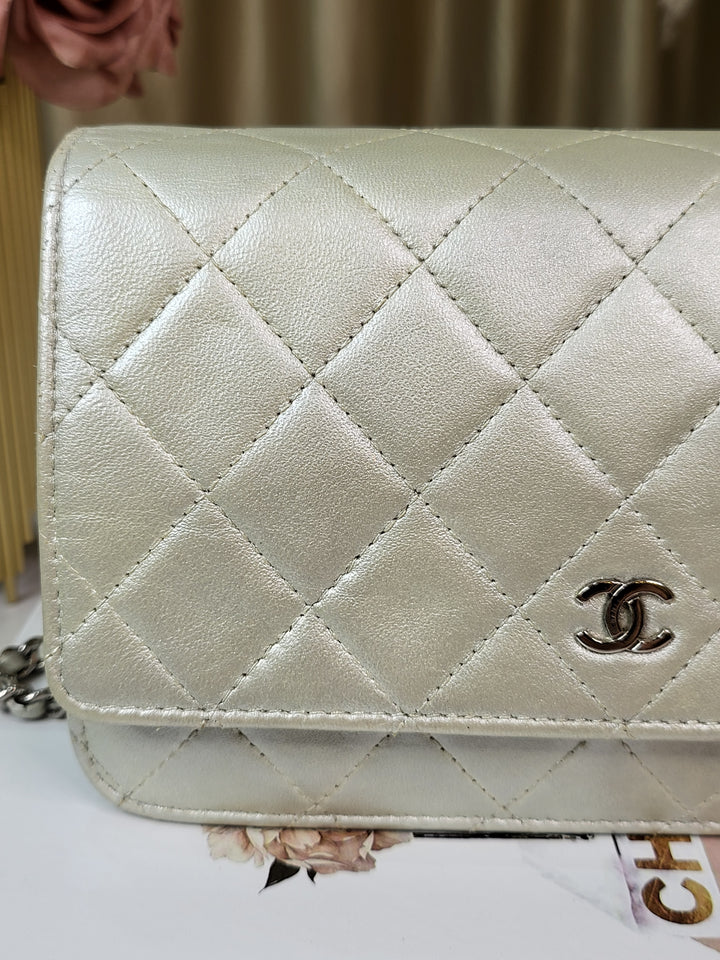 Chanel Lambskin Wallet On Chain
