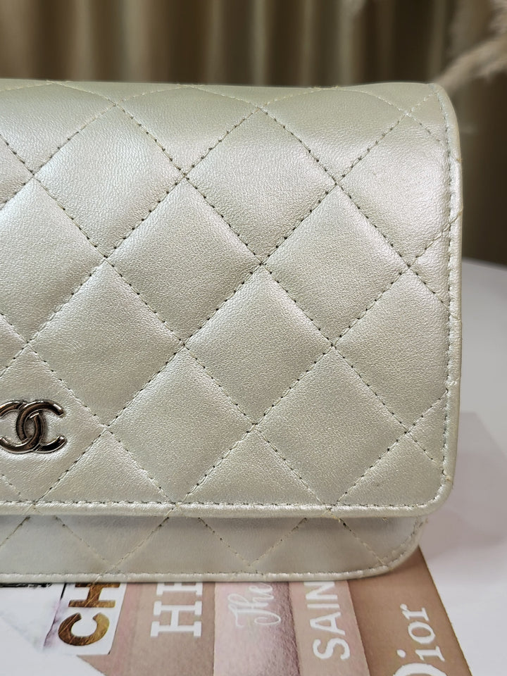 Chanel Lambskin Wallet On Chain