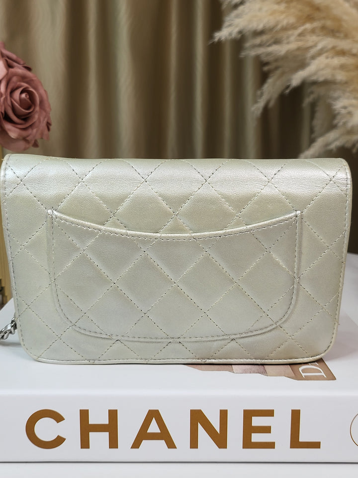 Chanel Lambskin Wallet On Chain